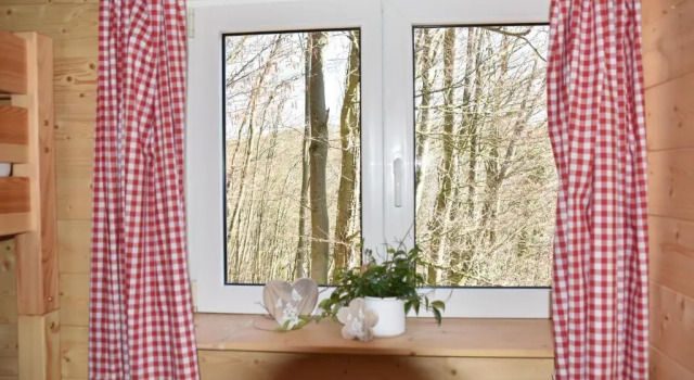 Кровать в общем номере Naturfreundehaus Veilbronn