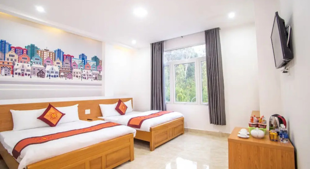 Трёхместный номер Standard с видом на город Son Trang Hotel Da Lat