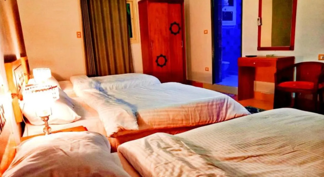 Четырёхместный семейный номер Standard с балконом Malak Guest House pyramids inn