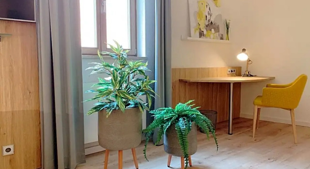 Студия Deluxe Apartmenthaus Blauer Wolf by ROom for LIving Gunzenhausen