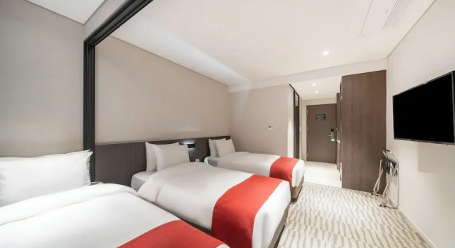 Трёхместный номер Standard с видом на город Best Western Plus Jeonju