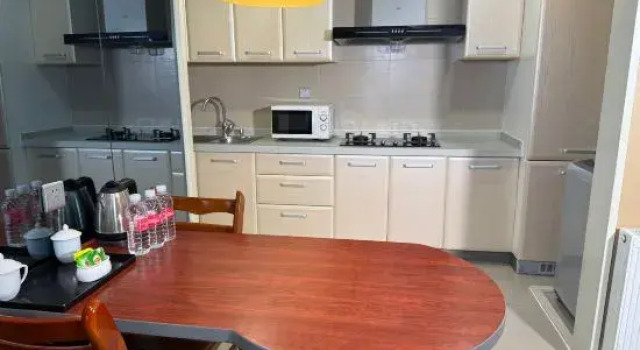 Люкс Executive с 3 комнатами Zhongxin Wuniucheng Apartment Hotel