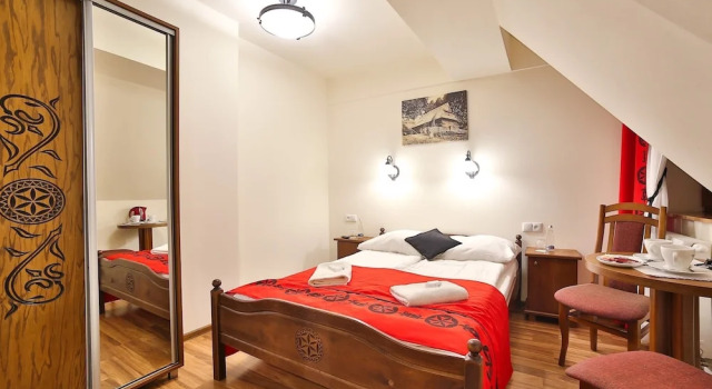 Двухместный номер Classic Grand Podhale Resort&Spa Zakopane - Jacuzzi - Sauna fińska i Łaźnia parowa - Widok na Tatry