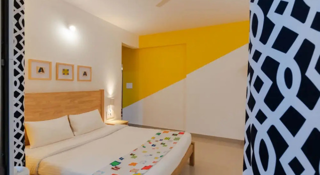 OYO 19503 Home Designer 2BHK Arpora, Varaa Huoneisto Verem Pohjois-Goa