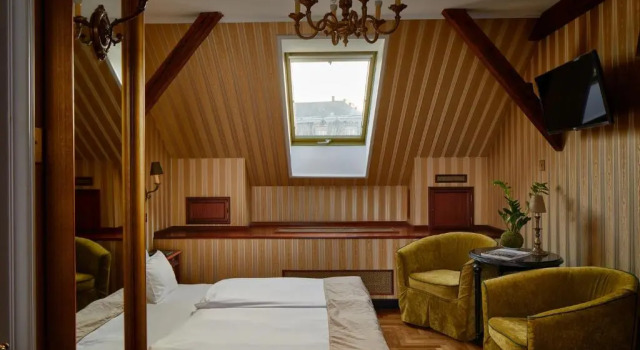 Двухместный номер Standard Мансарда Gerlóczy Boutique Hotel