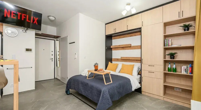 Студия Comfort Lumina 15th Floor Apartment in Warsaw