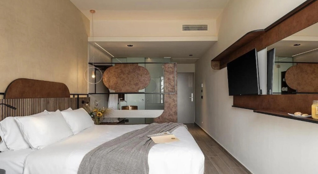 Номер Superior с красивым видом из окна Geraniotis Hotel and Resort