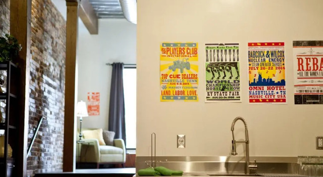 Студия Nashville Downtown Hostel