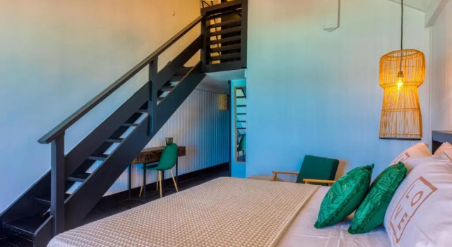 Deniz manzaralı Balkonlu Standart çift kişilik oda Love Boutique Hotel