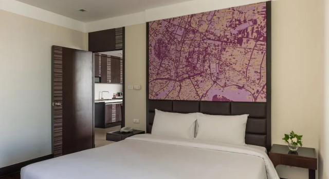 Полулюкс с 2 комнатами Jasmine Grande Residence Suite Bangkok