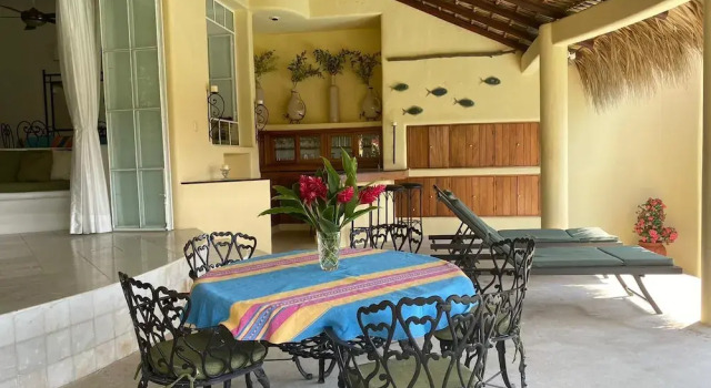 Семейная вилла с 3 комнатами с видом на океан Villa Punta Sta Cruz 3BR