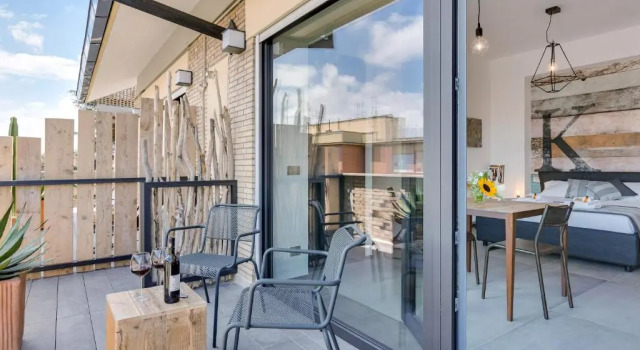 Студия Rome as you feel - Vatican Terrace Apartments with View