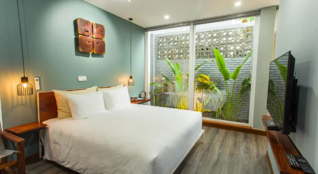 Номер Standard с видом на бассейн An Bang beach Chay Villas