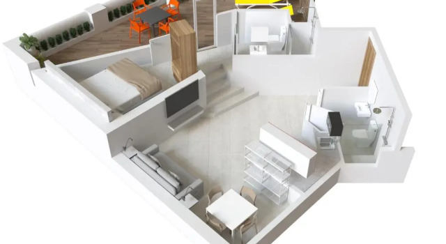 Номер Standard Stay Together Barcelona Apartments