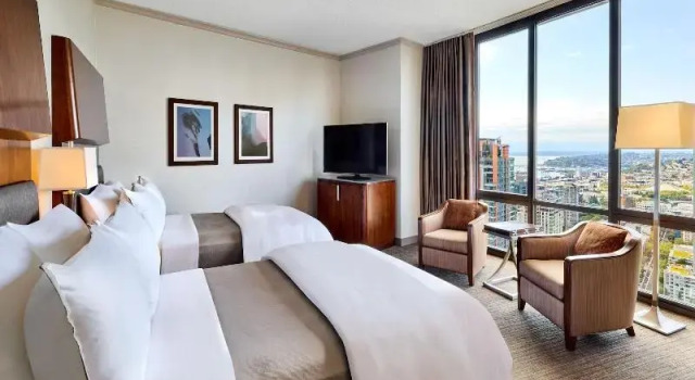 Четырёхместный номер Standard The Westin Seattle