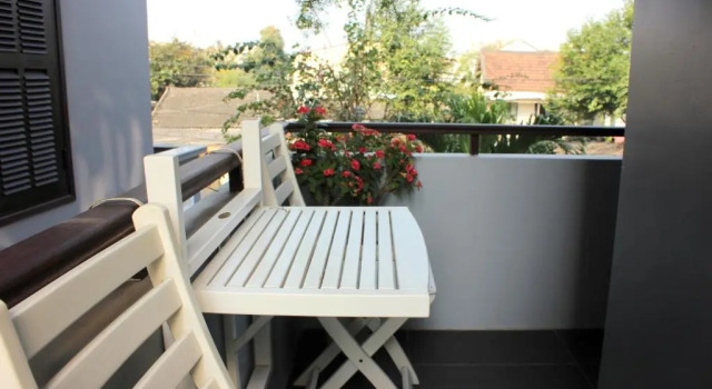 Двухместный номер Deluxe с балконом Green CoCo HomeStay