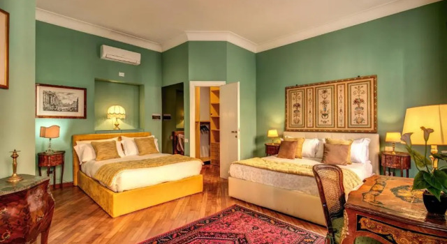 CIR 6380 V Twin B Stylish Renovated Flat in Vatican Area, Забронировать Отель Отели Рима с парковкой, рядом с Собор Святого Петра, Парковка