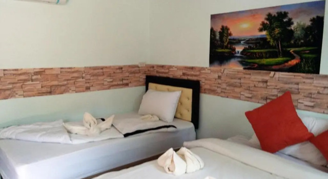 Трёхместный номер Superior с видом на бассейн The Ford SunSet Beach Resort
