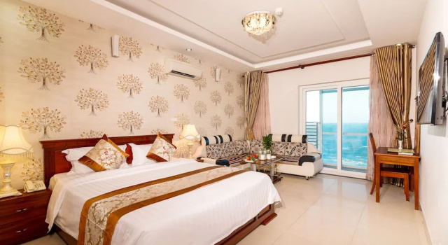 Номер Deluxe с балконом и с видом на море Romeliess Hotel