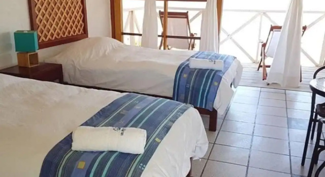 Семейный номер Standard с балконом и рядом с пляжем Delfines de Chicama Hotel