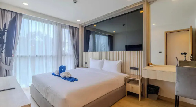Апартаменты Prime Location 1BR Near Beach Club C240