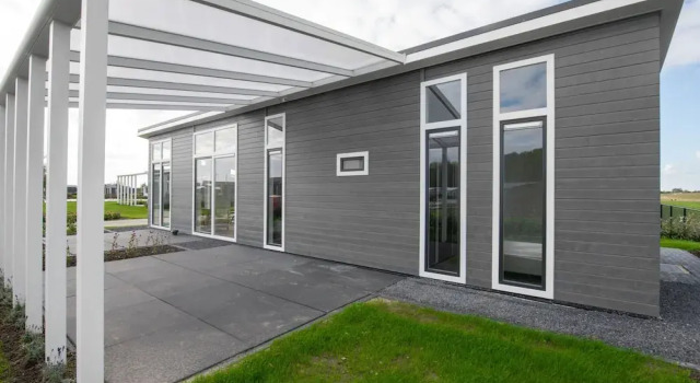 Коттедж Modern, High-quality Chalet With Wifi Near the Oosterschelde