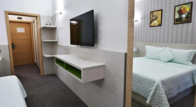 Двухместный номер Standard с балконом и с видом на море Hotel Alcor