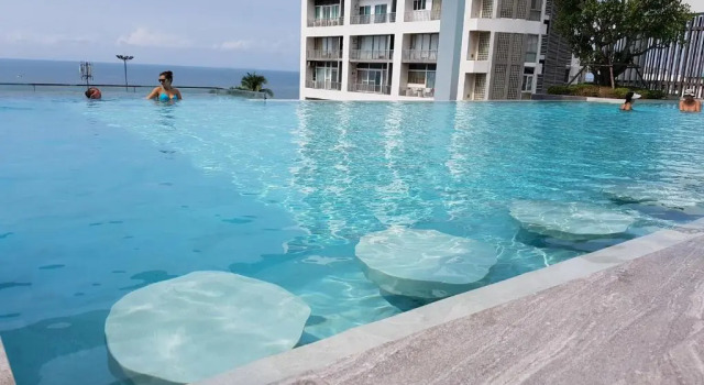 Апартаменты с видом на море Kuno - 2Br, Beachfront Jomtien