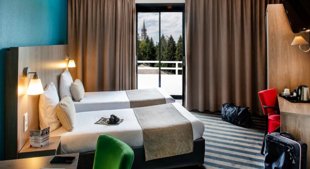 Двухместный номер Standard с балконом Hôtel Panorama