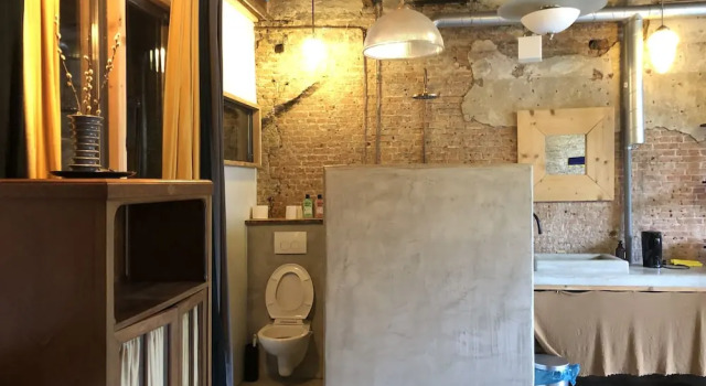Студия Studio in Canal Villa in the Old Centre Schiedam
