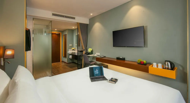 Двухместный номер Deluxe GRAND CITITEL Hanoi Hotel & Spa