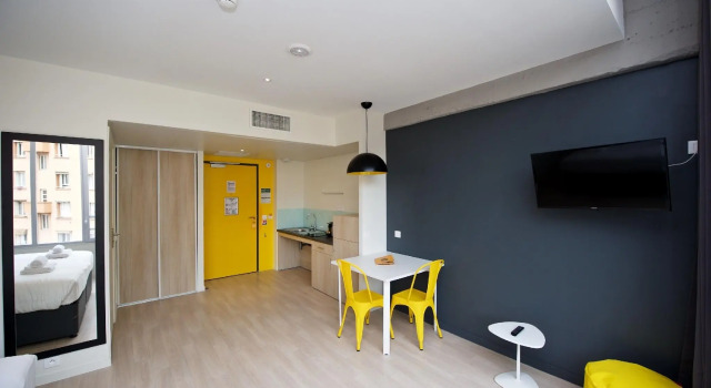 Студия Staycity Aparthotels Lyon Rue Garibaldi