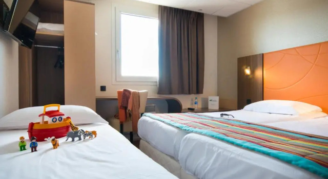 Трёхместный номер Standard Brit Hotel Nantes St Herblain - Le Kerann