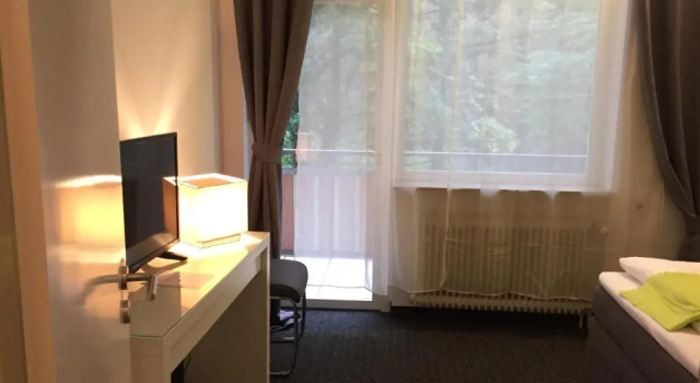 Одноместный номер Deluxe с балконом Waldhotel