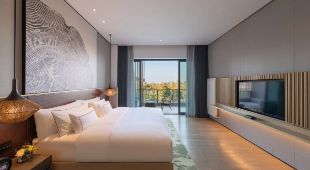Standaard kamer uitzicht op het meer Melia Chongqing