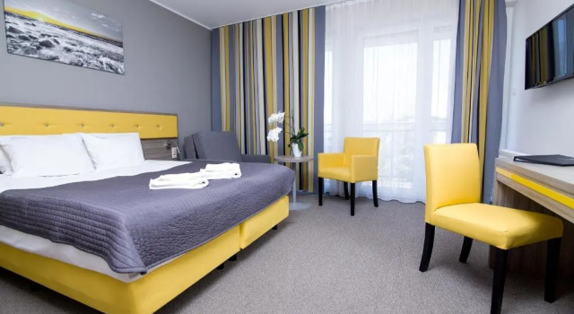 Двухместный номер Standard с балконом Hotel Jastarnia
