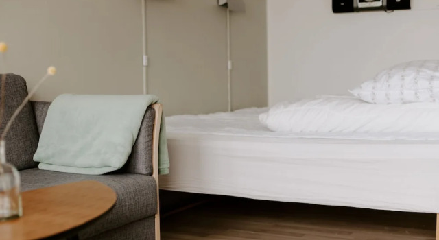 Апартаменты с балконом и с видом на море Hotel Sandvig Havn