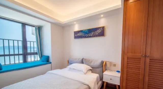 Люкс Shuangyuewan Honghaiwan Guanlang Seaview Apartment