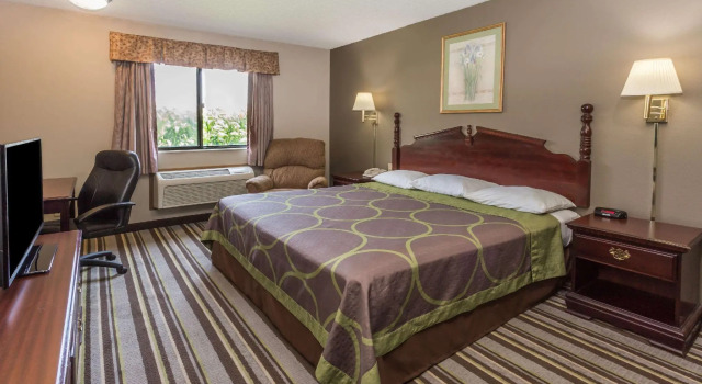 Двухместный номер Standard Super 8 by Wyndham Yorkville