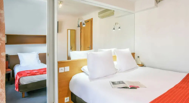 Трёхместный номер Superior Logis Hotel & Restaurant Bergeret Sport