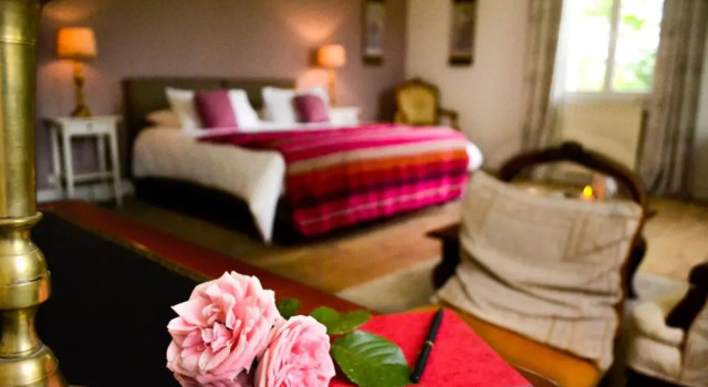 Номер Deluxe Chambres dHôtes Domaine du Hameau Baylesse