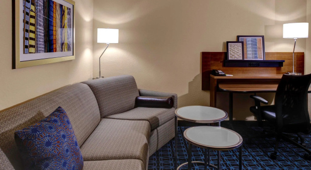 Двухместная студия Fairfield Inn and Suites by Marriott Atlanta Suwanee