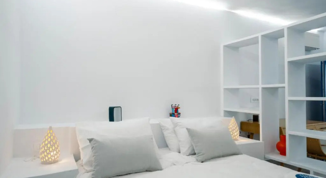 Двухместный номер Deluxe с балконом Zen Blue Mills - luxury villa in Kea
