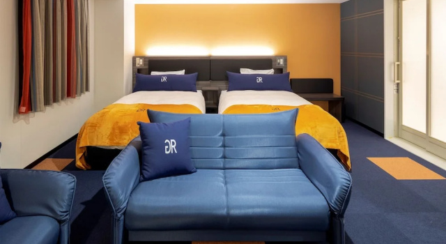 Двухместный номер Superior Green Rich Hotel Kurashiki Ekimae