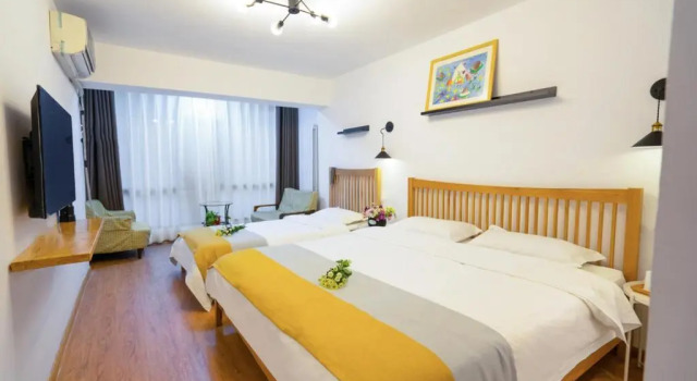 Номер Deluxe Xian Travelling With Hostel Zhu Que Men