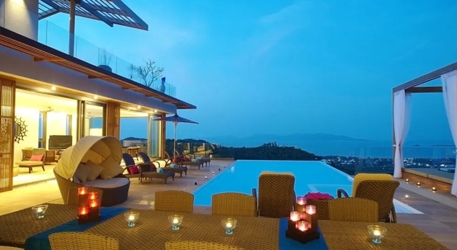 Вилла с 4 комнатами Luxury Villa Crystal Blue