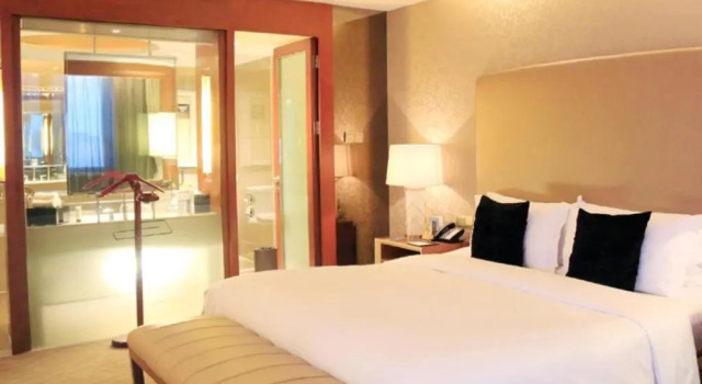 Двухместный клубный люкс Prestige с красивым видом из окна Sofitel Harbin