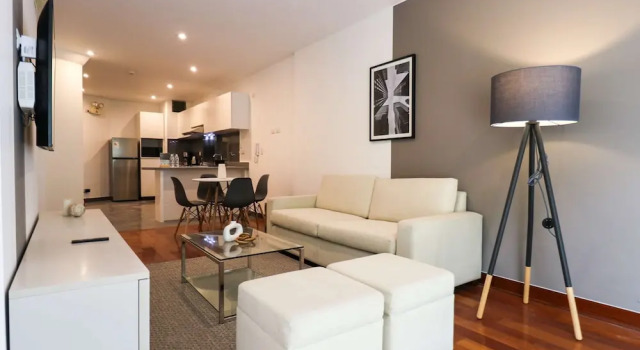 w Graceful 1BR With Balcony in Miraflores, Reserva ahora Apartamento Lima Provincia de Lima