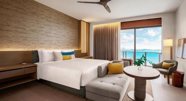 Двухместный номер Standard с балконом и с видом на океан Grand Hyatt Grand Cayman Resort and Spa