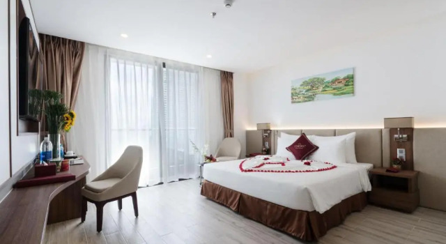 Двухместный номер Standard с видом на море LeMore Hotel Nha Trang
